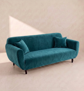Long Sofa – Deep Teal
