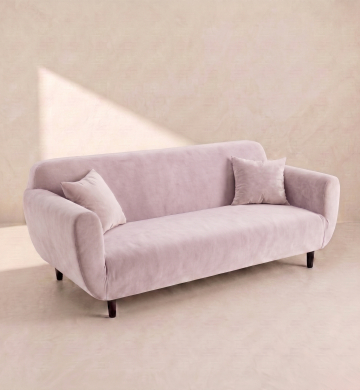 Long Sofa – Soft Lilac