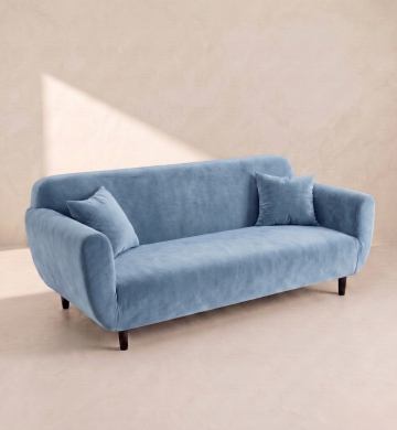 Long Sofa – Powder Blue