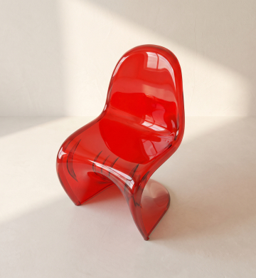 S-Chair – Crimson Red
