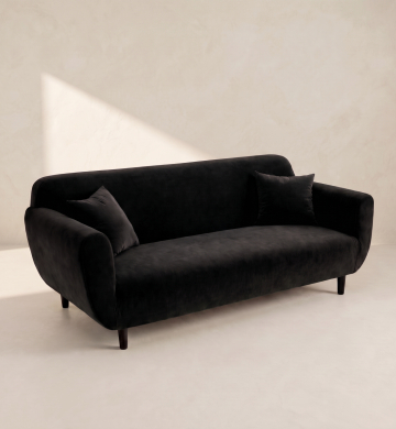 Long Sofa – Black
