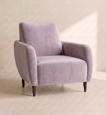 Single Sofa – Soft Lilac