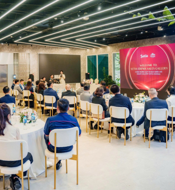 Sales Gallery Setia Edenia – ONECHAIR đồng hành cùng Setia kiến tạo không gian ký kết sang trọng và tinh tế
