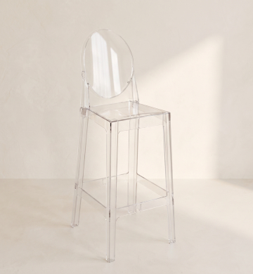 Bar Chair Ghost Crystal
