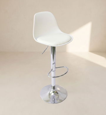 Bar Chair Custom – White