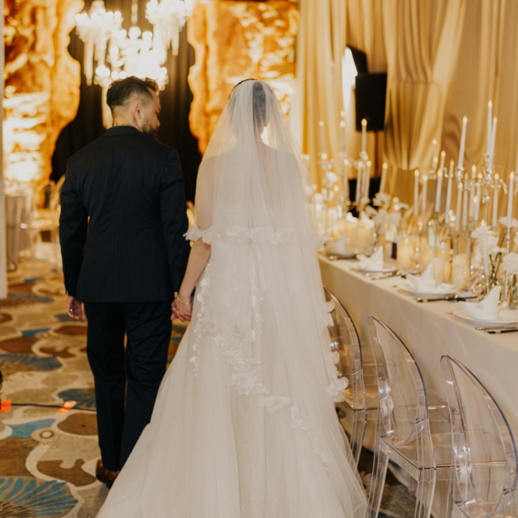 Luxury Wedding | Vẻ Đẹp Trong Suốt Trong Không Gian Tiệc Cưới Ánh Nến Sang Trọng
