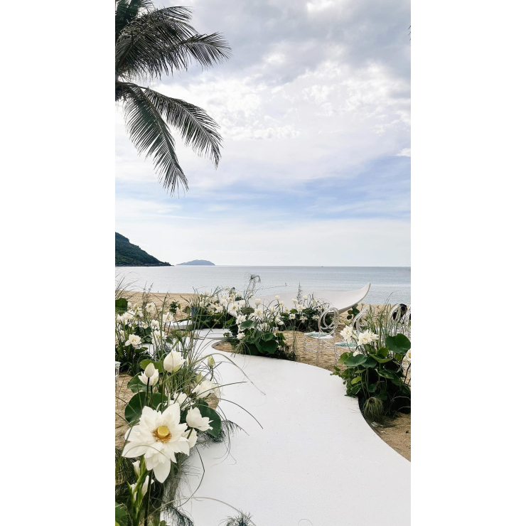 Vows Ceremony On The Beach | Intercontinetal Danang