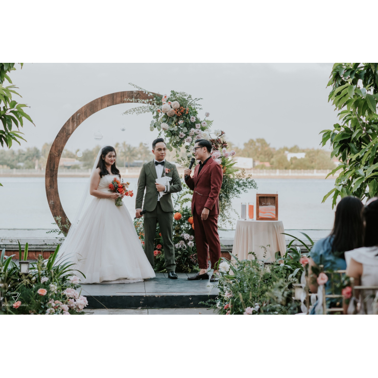 Lễ Vow Ngọt Ngào Bên Dòng Sông Sài Gòn Thơ Mộng | Villa Sông Sài Gòn
