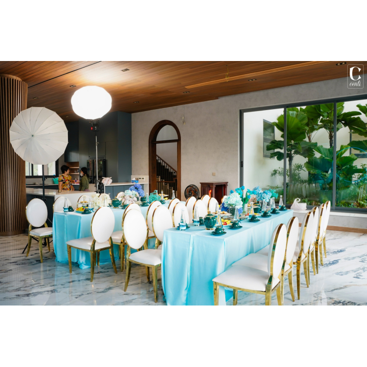 Sweet Sea Blue | Impressive Private Home Wedding