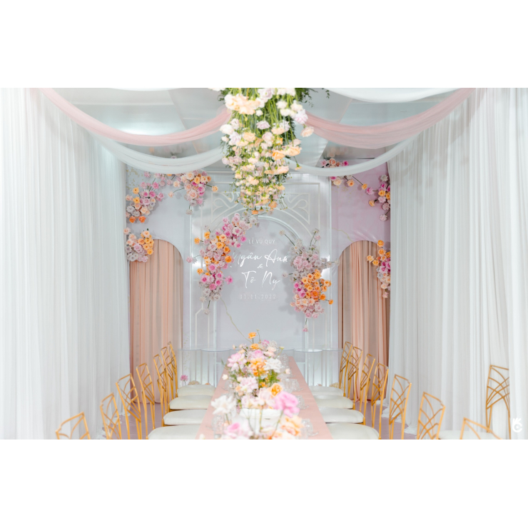 Wedding Ceremony at Beautiful Home