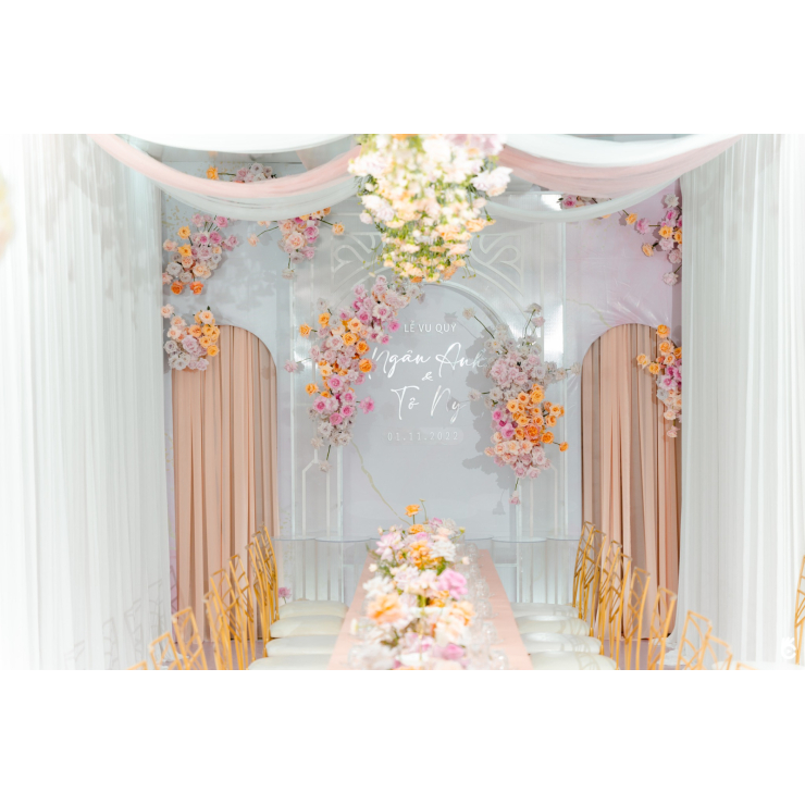 Wedding Ceremony at Beautiful Home