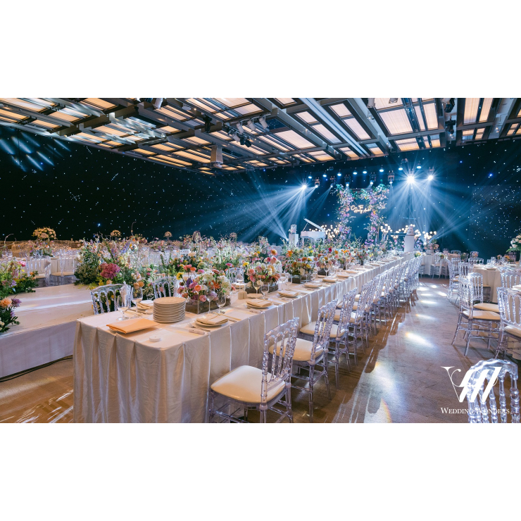 Luxury Wedding | Bản Giao Hưởng Ánh Sáng Trong Không Gian Tiệc Hoa Lộng Lẫy
