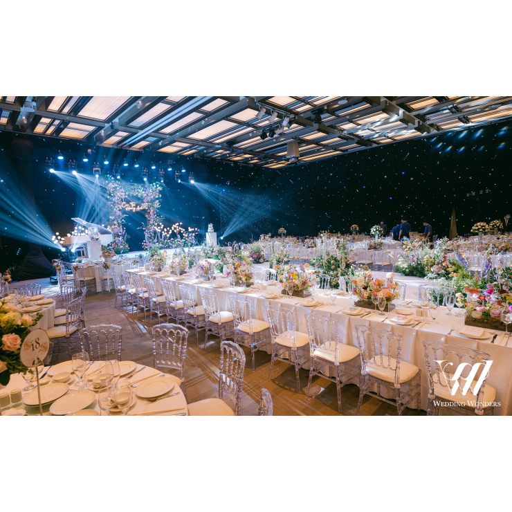 Luxury Wedding | Bản Giao Hưởng Ánh Sáng Trong Không Gian Tiệc Hoa Lộng Lẫy