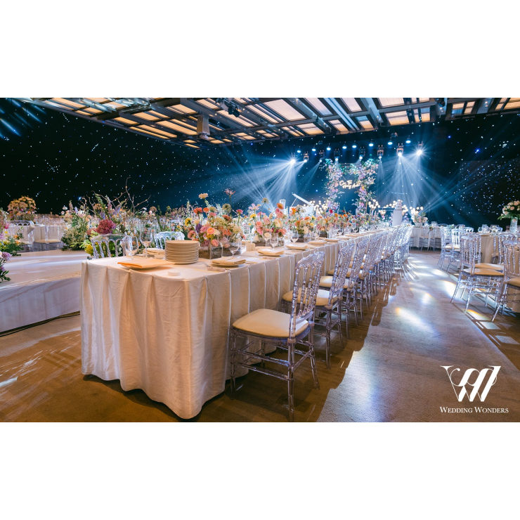 Luxury Wedding | Bản Giao Hưởng Ánh Sáng Trong Không Gian Tiệc Hoa Lộng Lẫy