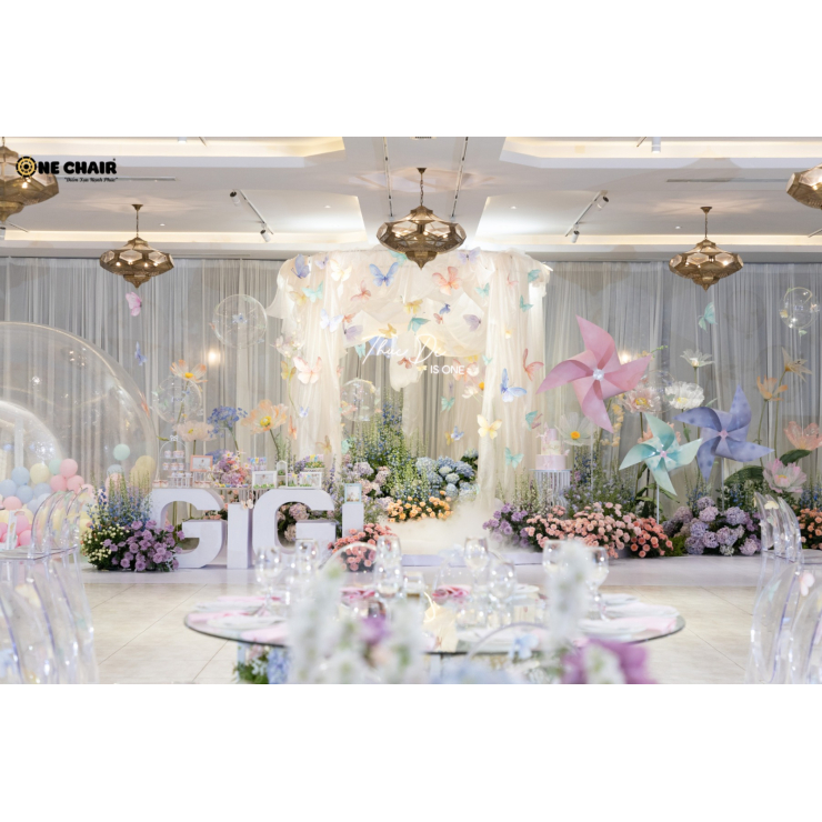 Sảnh Tiệc Ngọt Ngào Và Đẹp Ấn Tượng Tại Nhà Hàng Sesan
