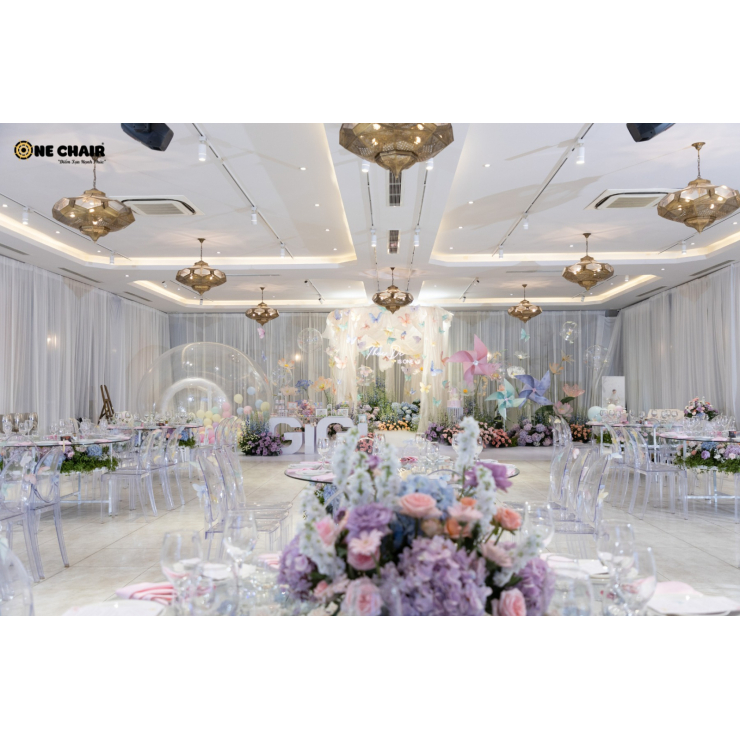 Sảnh Tiệc Ngọt Ngào Và Đẹp Ấn Tượng Tại Nhà Hàng Sesan