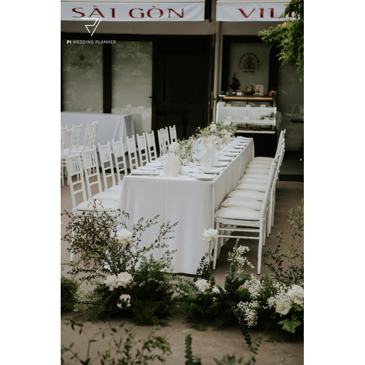 Bàn Tiệc Ấn Tượng Bên Sông Sài Gòn Mộng Mơ | Villa sông Sài Gòn