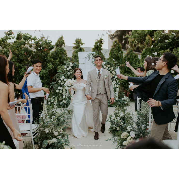 Lễ Vows Ngoài Trời Đẹp Tự Nhiên
