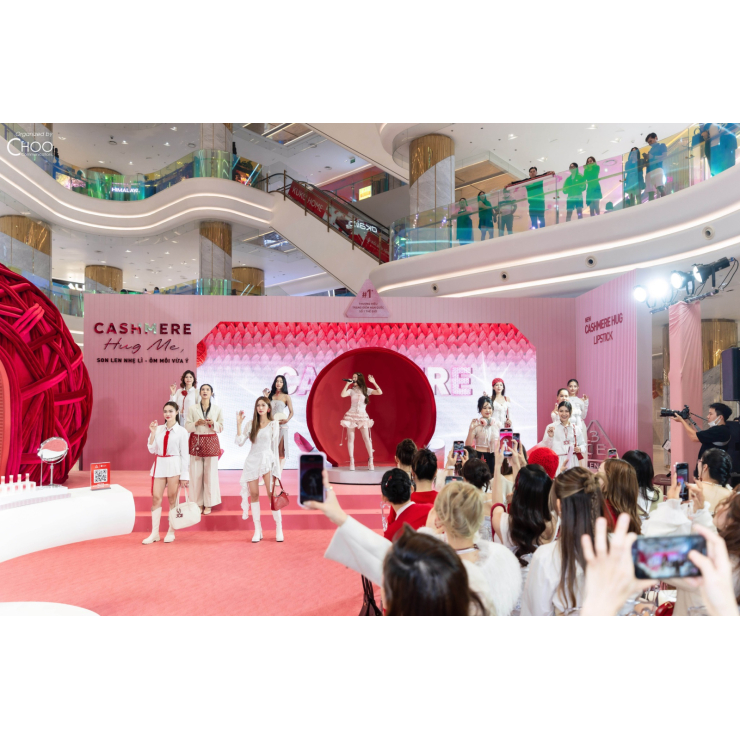 Sự kiện Pop-up Store 3CE Cashmere Hug Me – Không gian sắc hồng thời thượng tại TP.HCM