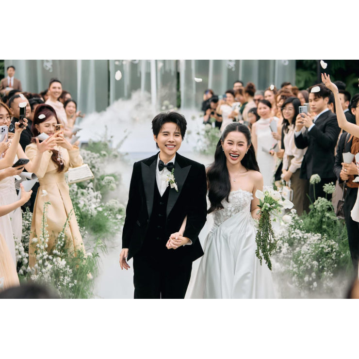 Ca Sĩ Vũ Cát Tường & Bí Đỏ – Luxury Wedding | Lễ Cưới Cổ Tích Giữa Khu Vườn Xanh Ngát