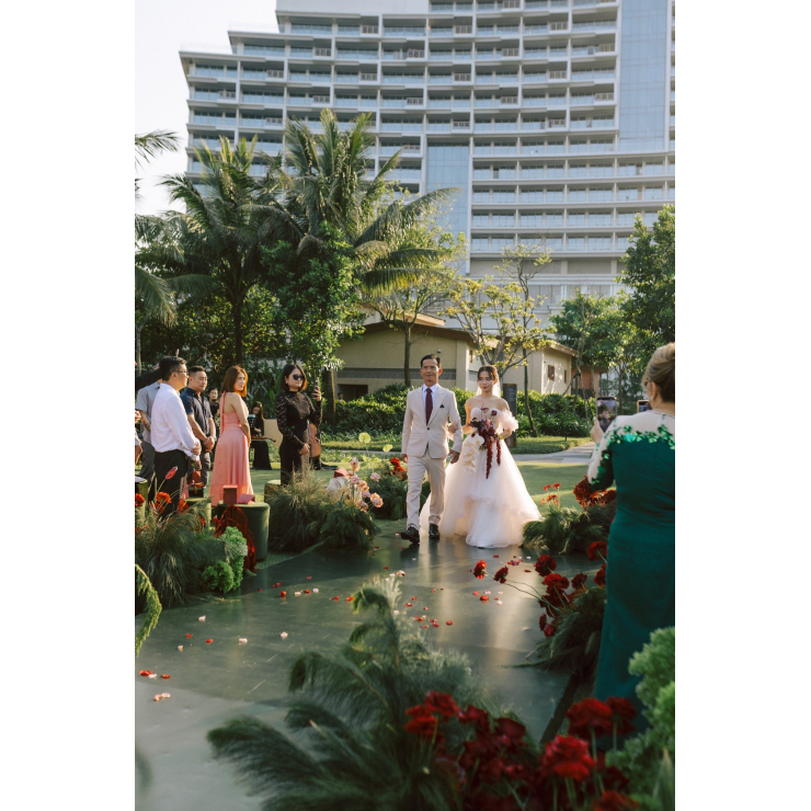  Resort Hoiana & Golf | Sắc Xanh Velvet Giữa Khung Cảnh Lễ Cưới Biển