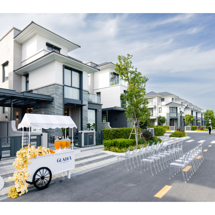 Không gian Sales Gallery tinh tế tại Gladia by The Waters | ONECHAIR