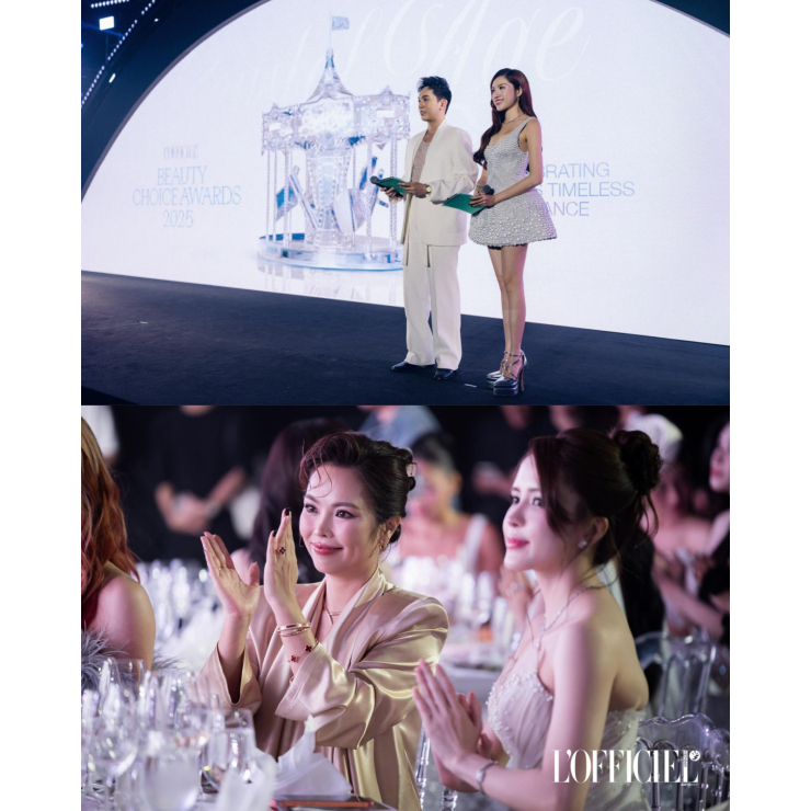 L’OFFICIEL BEAUTY CHOICE AWARDS 2025 – Tôn vinh tuyệt tác làm đẹp kỷ nguyên Crystal Age cùng ONECHAIR