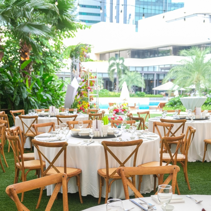 Lotte Hotel Saigon | Hơi Thở Mộc Mạc Giữa Tiệc Sân Vườn Xanh Mướt