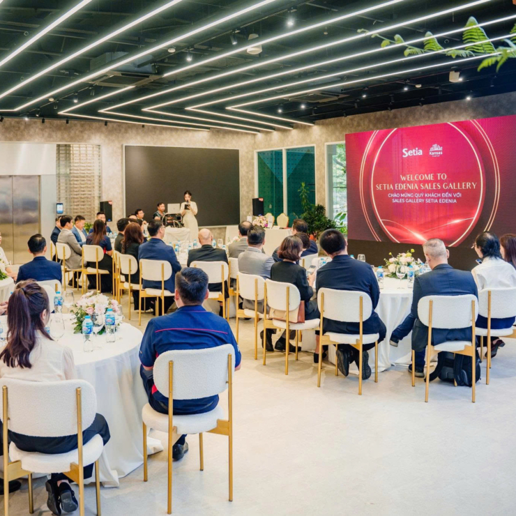 Sales Gallery Setia Edenia – ONECHAIR đồng hành cùng Setia kiến tạo không gian ký kết sang trọng và tinh tế