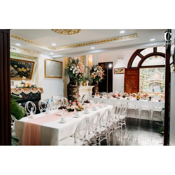 Impressive Private Home Wedding Ceremony