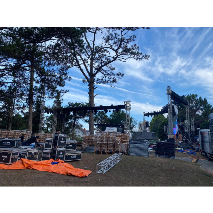 Preparation Process for TECHCOMBANK Convergence Event | Dalat Cadasa Resort