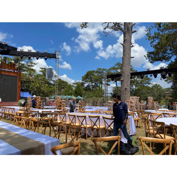 Preparation Process for TECHCOMBANK Convergence Event | Dalat Cadasa Resort