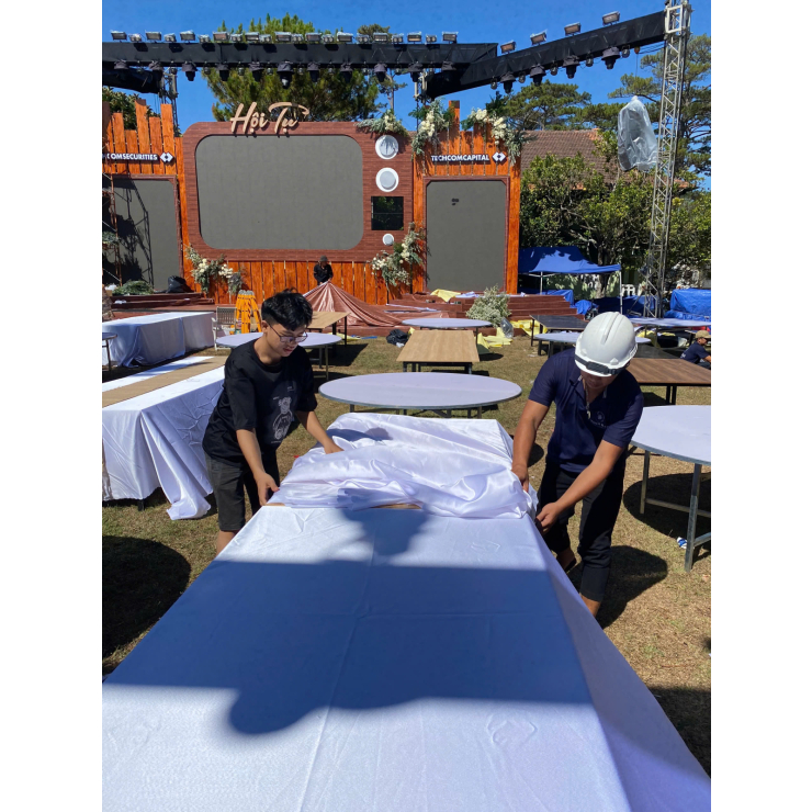 Preparation Process for TECHCOMBANK Convergence Event | Dalat Cadasa Resort