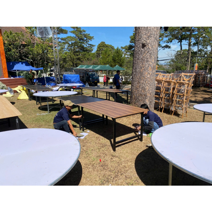 Preparation Process for TECHCOMBANK Convergence Event | Dalat Cadasa Resort