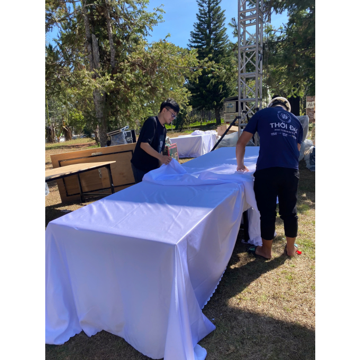 Preparation Process for TECHCOMBANK Convergence Event | Dalat Cadasa Resort
