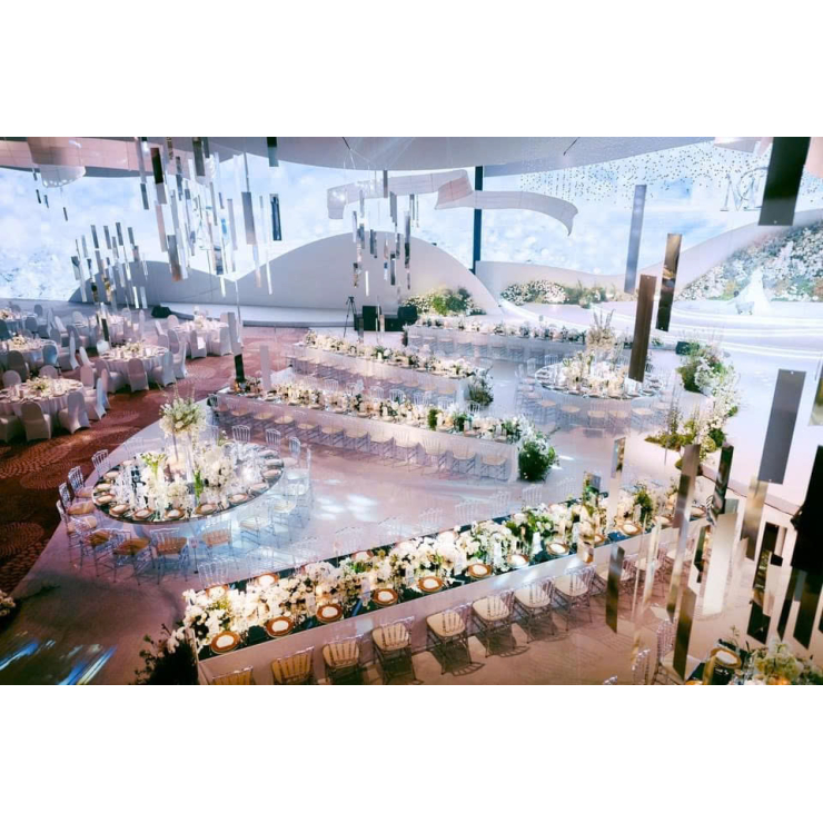 Đẹp Mãn Nhãn Với Không Gian Tiệc Cưới "MIDU & MINH DAT" Tại Khách Sạn THISKY HALL