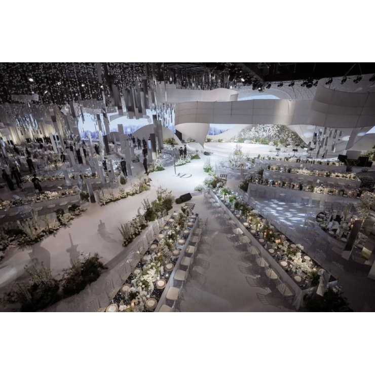 Đẹp Mãn Nhãn Với Không Gian Tiệc Cưới "MIDU & MINH DAT" Tại Khách Sạn THISKY HALL