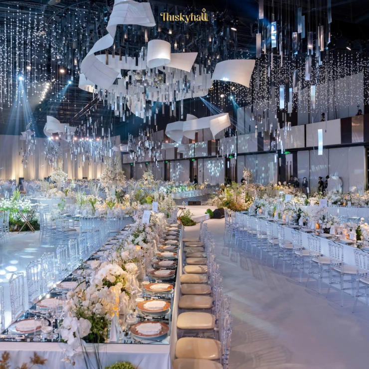 Đẹp Mãn Nhãn Với Không Gian Tiệc Cưới "MIDU & MINH DAT" Tại Khách Sạn THISKY HALL