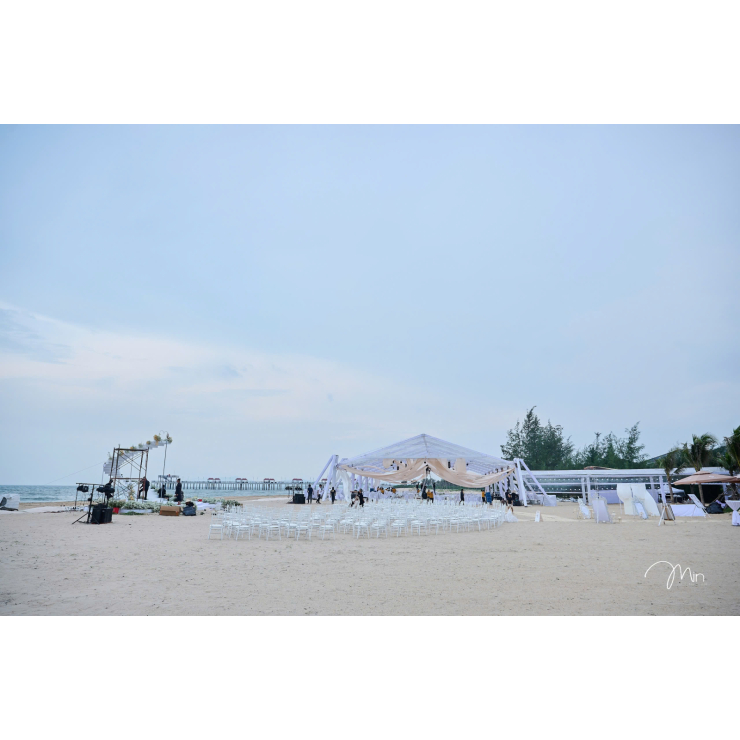 Concept Tiệc Cưới Ngoài Trời Siêu Ấn Tượng | Emerald Ho Tram Resort
