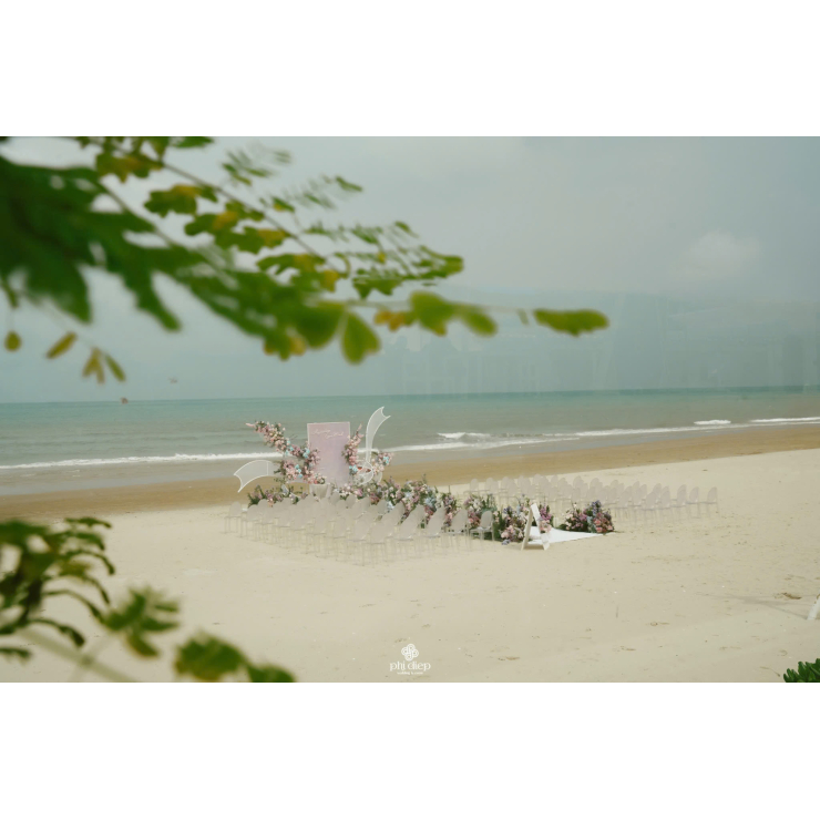 Lễ Hẹn Ước Bên Bờ Biển Siêu Đẹp