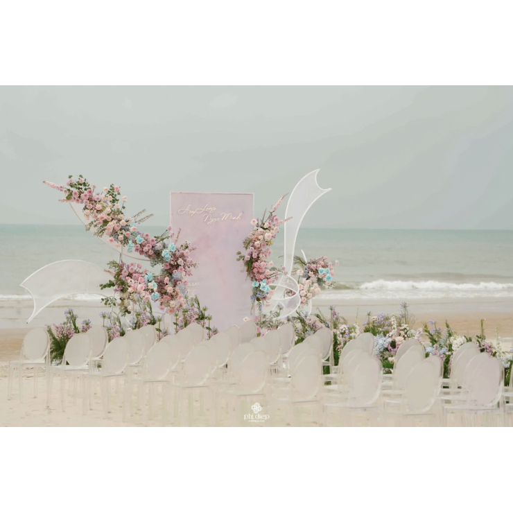 Lễ Hẹn Ước Bên Bờ Biển Siêu Đẹp