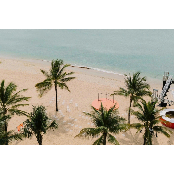 Vows Ceremony On The Beach | Vẻ Đẹp Trong Suốt Nhẹ Nhàng Trong Lễ Cưới Bãi Biển
