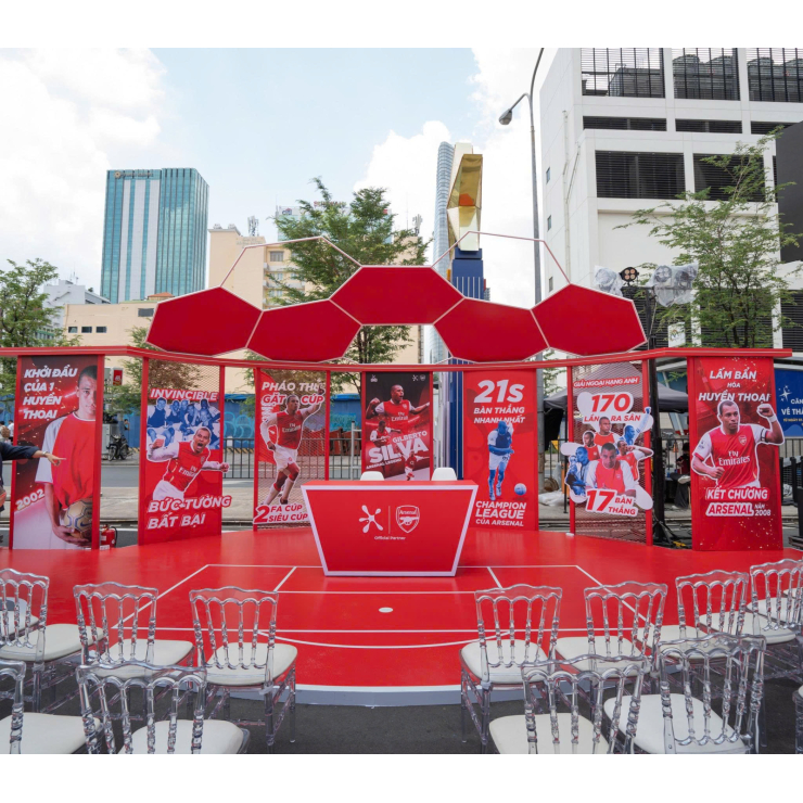 Pháo Đài Lấm Bẩn – OMO x Arsenal x Concert 2025 | Brand Activation & Product Launch