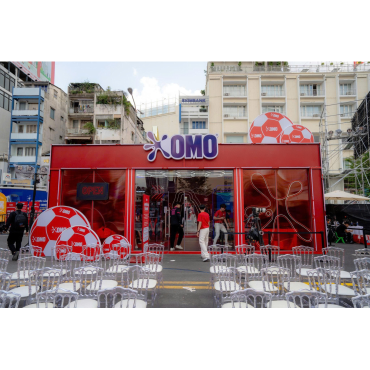 Pháo Đài Lấm Bẩn – OMO x Arsenal x Concert 2025 | Brand Activation & Product Launch