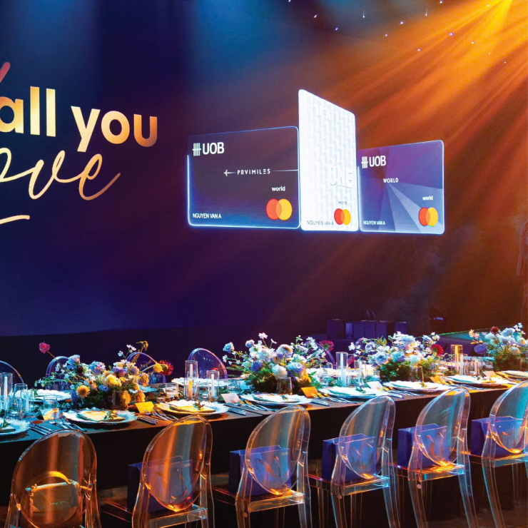 UOB Gala Dinner “For All You Love” – ONECHAIR đồng hành trong đêm tiệc tôn vinh sự tinh tế